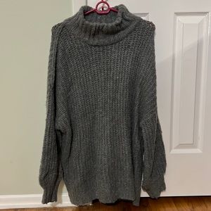 Urban Outfitters Gray Turtleneck Sweater